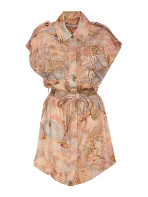 ZIMMERMANN: Túnicas - Túnica - Color Carne Y Neutral