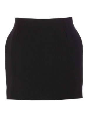 BALENCIAGA: Knee length skirts & Midi - Black Skirt