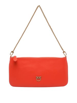 Pinko: wallets & purses - Orange Horizontal Flat Bag