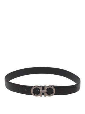 FERRAGAMO: Ceintures - Ceinture - Noir