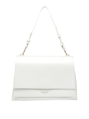 MY BEST BAG: shoulder bags - Ivory Logo Shoulder Bga