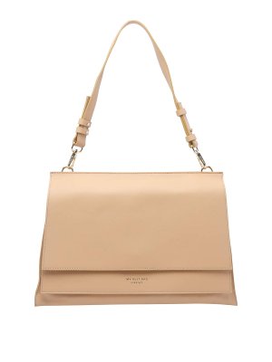 MY BEST BAG: shoulder bags - Beige Shouder BGA logo