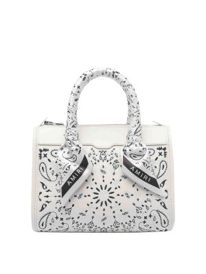 AMIRI: totes bags - Micro bandana triangle handbag