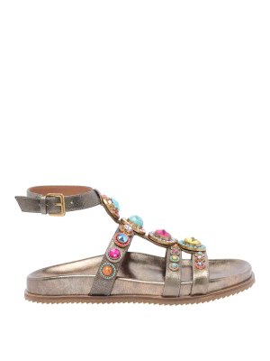 KURT GEIGER: Sandalen - Sandalen - Braun