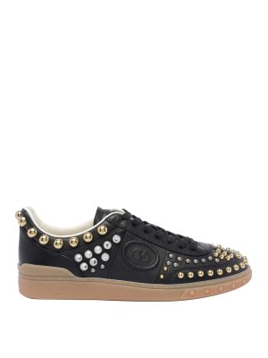 VALENTINO GARAVANI: trainers - Upvillage Sneakers With Studs