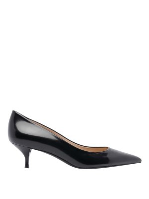 Stuart Weitzman: court shoes - Black Stuart Power Pumps