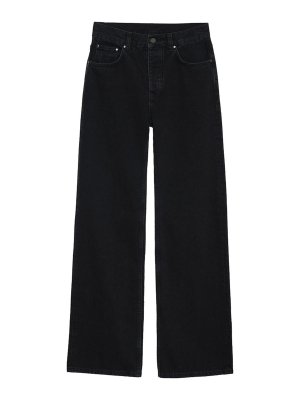 Dondup Marlen Wide Leg Jeans - Black - Women