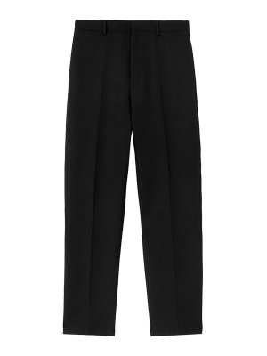 JIL SANDER: カジュアルトラウザー - カジュアルパンツ - 黒