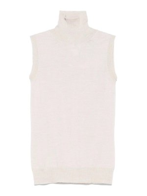 SPORTMAX: Tops und Tank Tops - Top - Beige