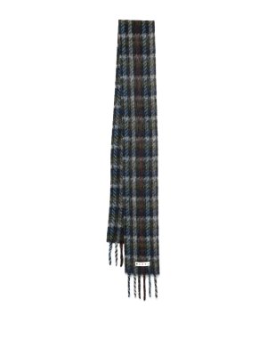 Marni: Schals - Schal - Blau