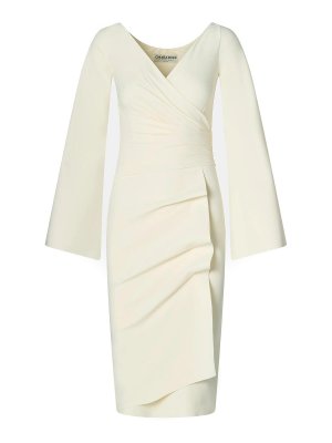 CHIARA BONI LA PETITE ROBE: ニーレングスドレス - 膝丈ドレス - クリーム