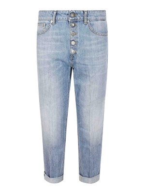 DONDUP: straight leg jeans - Koons Gioiello