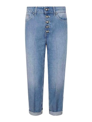 DONDUP: straight leg jeans - Koons Gioiello