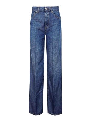 デニム・ジーパン DONDUP Women Denim Pants DP619 DF0261 IN5800 Blue Dondup Paige loose fitting jeans - Light Wash | P611DS133D800