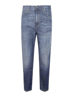 デニム・ジーパン DONDUP Women Denim Pants DP619 DF0261 IN5800 Blue Dondup Paige loose fitting jeans - Light Wash | P611DS133D800