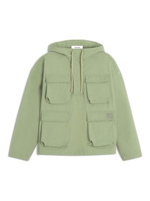 MAISON KITSUNÉ: casual jackets - Hooded Popover Jacket