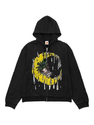 SKY HIGH FARM WORKWEAR: Sweatshirts & Sweaters - Unisex Eri Zip Up Hoodie Knit