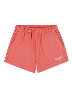 SPORTY & RICH: pantaloni shorts - Sr sport disco short