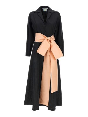 BERNADETTE: Robe longueur genou - Robe Au Genou - Noir