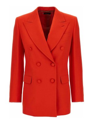 BRIONI: ブレザー - ブレザー - 赤