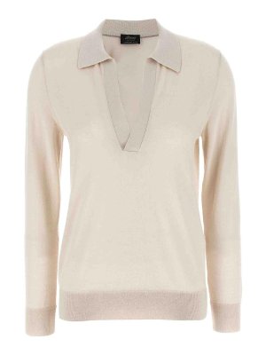 BRIONI: ポロシャツ - ポロシャツ - ベージュ