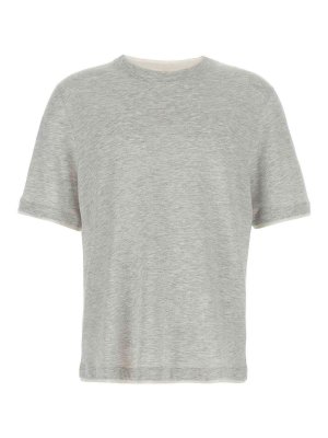 BRUNELLO CUCINELLI: T-shirts - T-Shirt - Gris