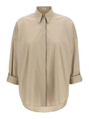 BRUNELLO CUCINELLI: Hemden - Hemd - Beige