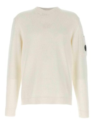 C.P. COMPANY: crew necks - Mercerized Cotton Sweater