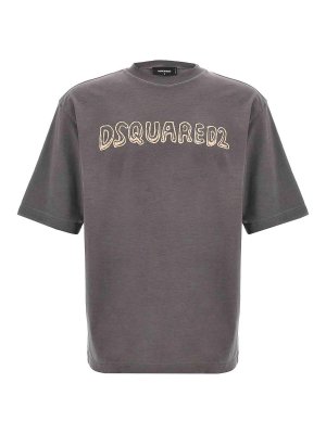 DSQUARED2: T-shirts - T-Shirt - Gris