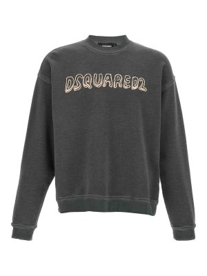DSQUARED2: Sweatshirts & Sweaters - Best Fade Sweatshirt