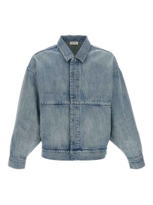 FEAR OF GOD: giacche blazer - Giacca per camionista in denim