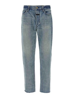 FEAR OF GOD: Bootcut - Bootcut Jeans - Blau