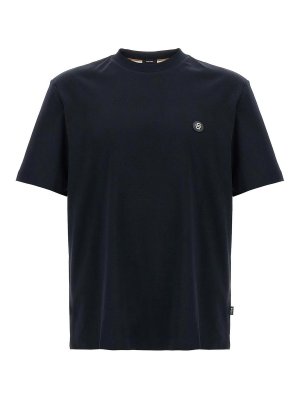 Balenciaga Crinkled Effect T-Shirt - Light Blue