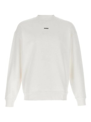 Hugo Boss: Sweatshirts und Pullover - Sweatshirt - Weiß