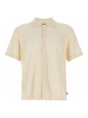 Hugo Boss: shirts - Knitted Shirt