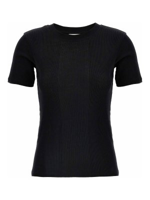 LOULOU STUDIO: T-shirts - T-Shirt - Schwarz