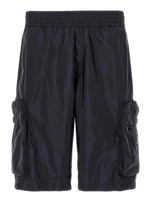 MONCLER: pantaloni shorts - Bermuda Moncler x Mercedes-Benz di Nigo