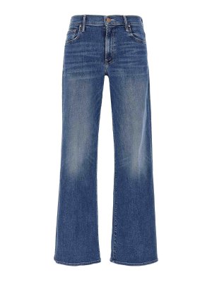デニム・ジーパン JEAN PAUL GAULTIER Wide jeans Blue Jean Paul Gaultier Button-through Wide-leg Jeans Blue Jean