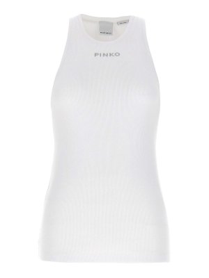 Pinko: Tops und Tank Tops - Top - Weiß