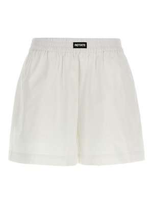 ROTATE Birger Christensen: Shorts - Shorts - Blanco