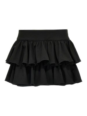 ROTATE Birger Christensen: Faldas media pierna y semilargas - Falda Semilarga - Negro