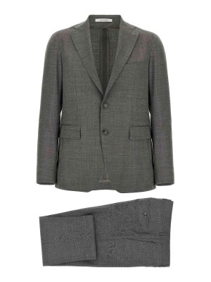 TAGLIATORE: フォーマルスーツ - 膝丈ドレス - グレー