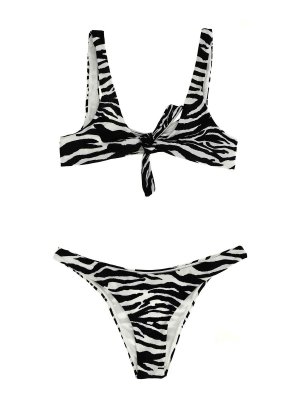 ビキニ ELISABETTA FRANCHI SS25 Two-tone bikini (CS74B51E2 DP4) Two-tone bikini | Elisabetta Franchi