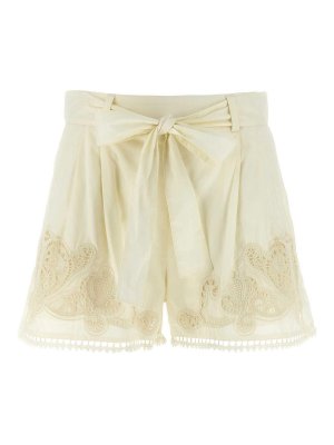 The Andamane Vivienne Bermuda Shorts - White