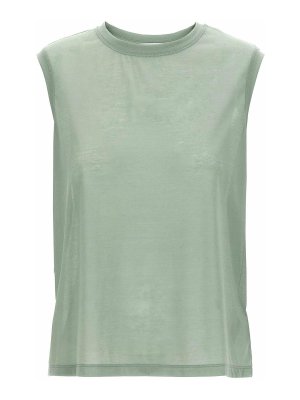 VICTORIA BECKHAM: Top e canotte - Top da ricamo a logo