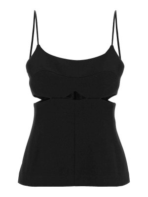 VICTORIA BECKHAM: Top e canotte - Top Cami ritagliato