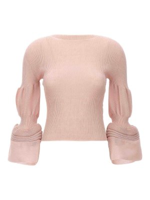 PLEATS PLEASE ISSEY MIYAKE: Tops und Tank Tops - Top - Nude