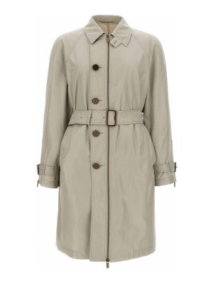 BURBERRY: short coats - Car Coat Silk