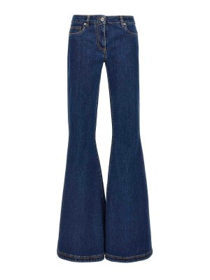 Fabiana Filippi Diamond Thread Jeans - Blue | PAD275F357L369