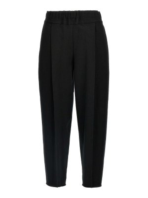 PLEATS PLEASE ISSEY MIYAKE: トラウザーショーツ - ショートパンツ - 黒